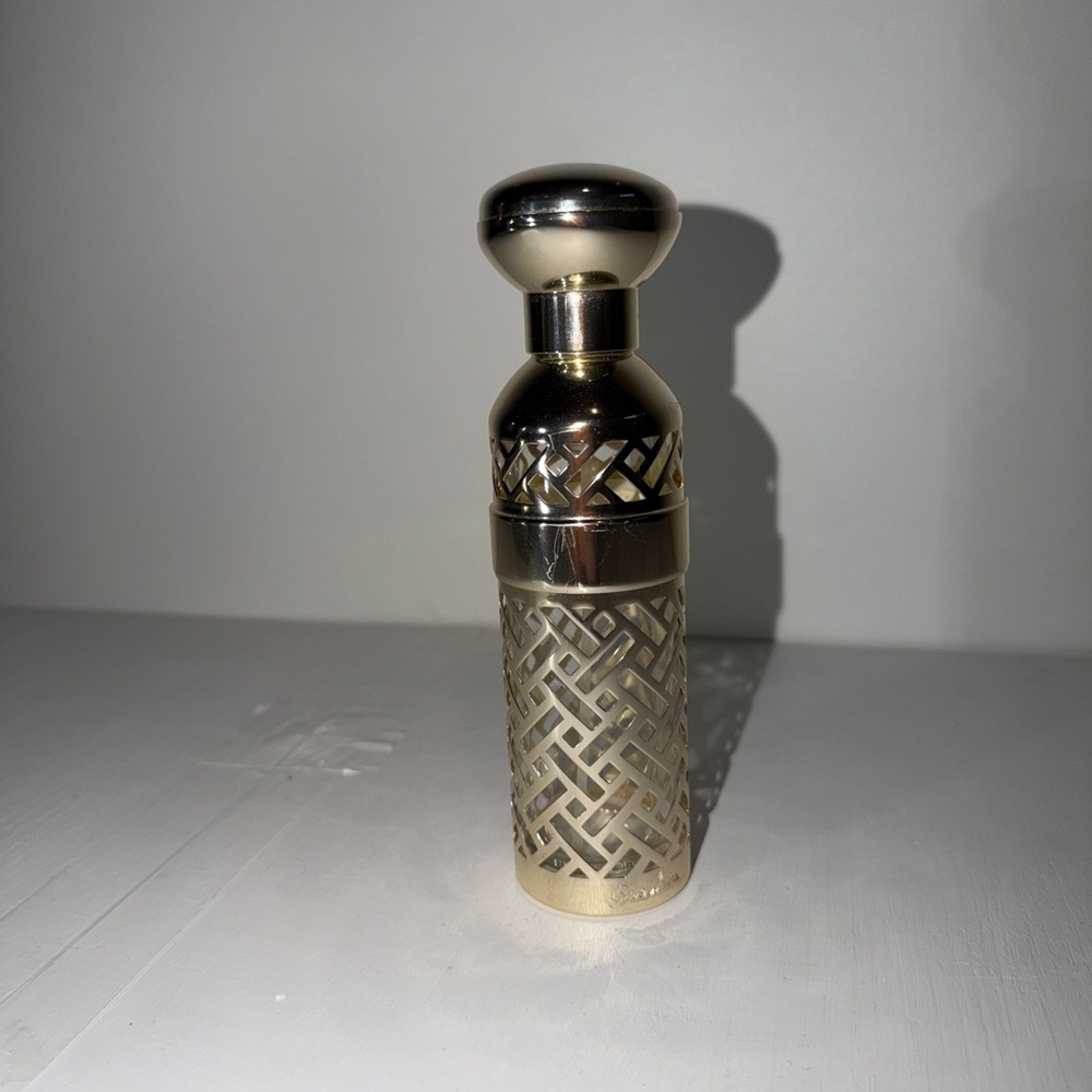 Vintage Shalimar Guerlain Eau De Toilette Spray 3.1 fl oz 93 ml Rare Metal Case